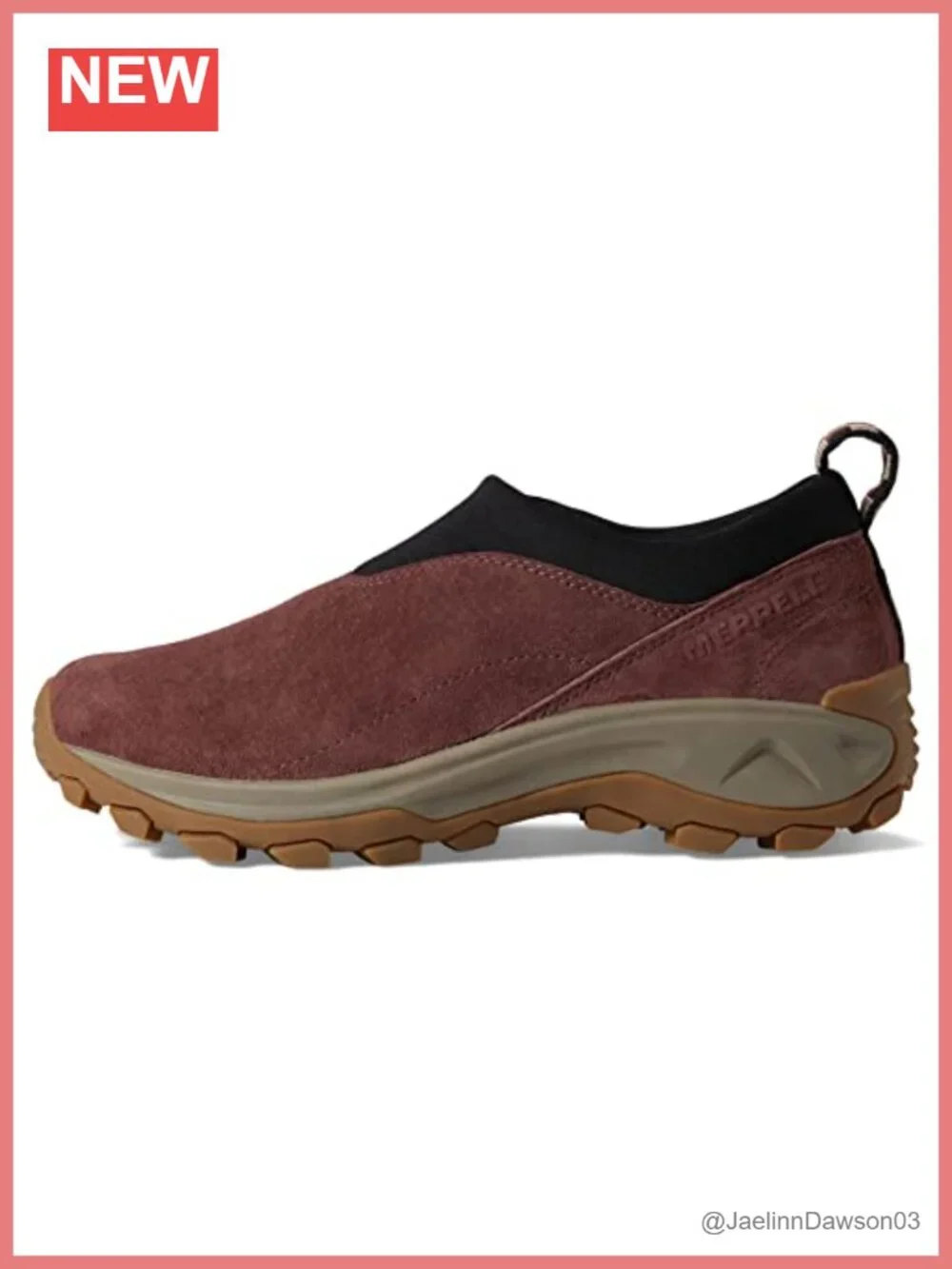 Waterproof Suede Leather Mocc-On Winter Shoes Fleece Lined EVA